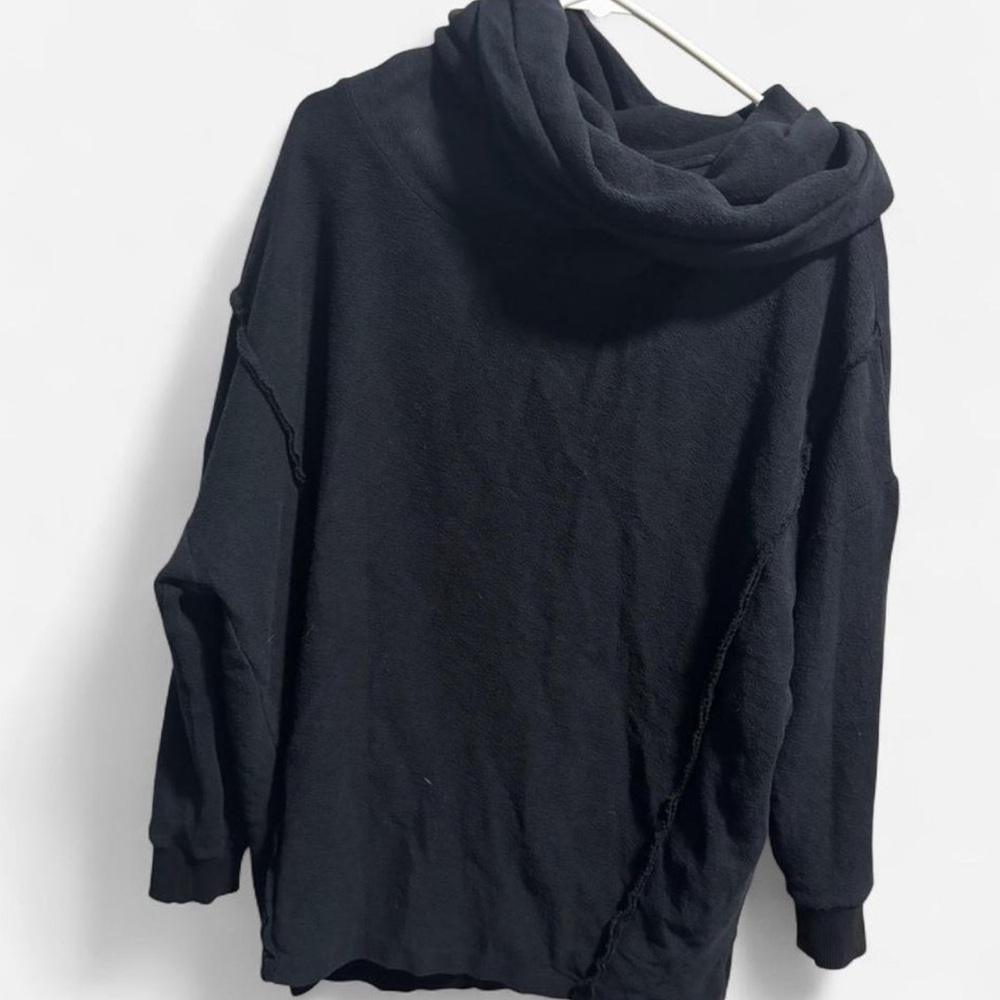 Zara Black Cowlneck Pullover Sweater